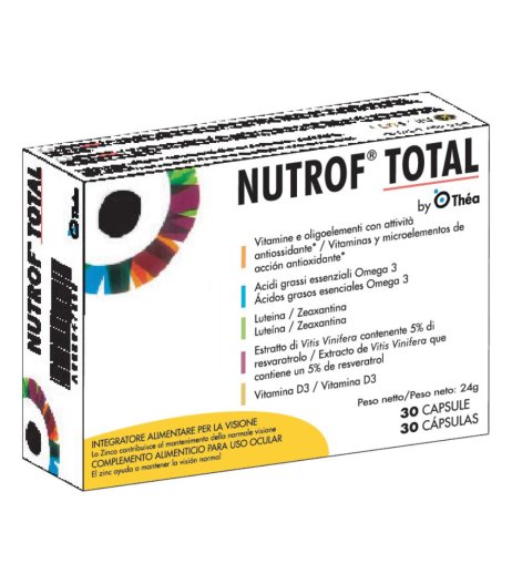 NUTROF TOTAL 30CPS