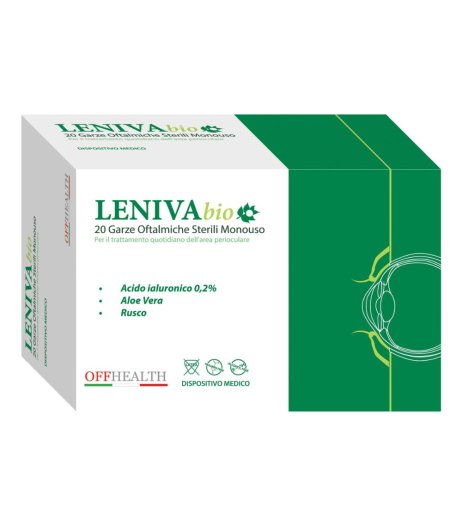 LENIVA BIO GARZE OFTALMICHE20P