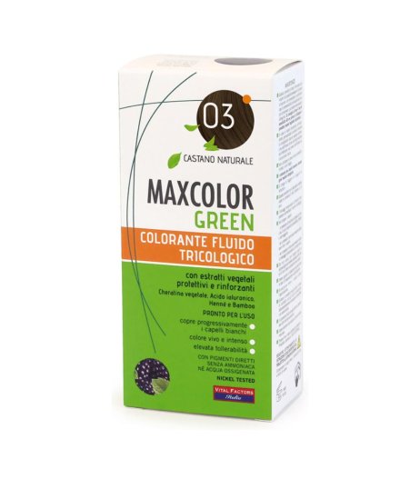 MAX COLOR GREEN 03 CASTANO NAT