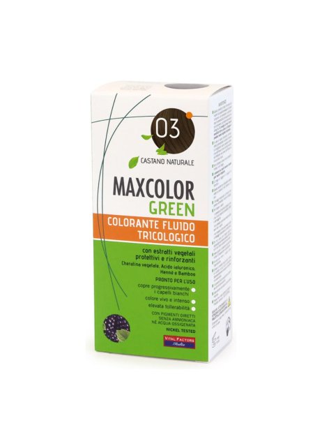 MAX COLOR GREEN 03 CASTANO NAT