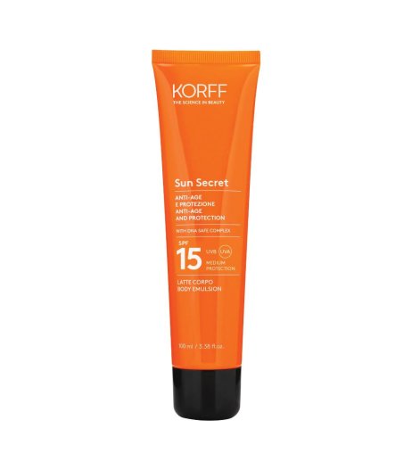 KORFF SUN LATTE SPF15 100ML