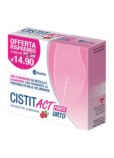 CISTIT ACT FORTE URTO 14BUST