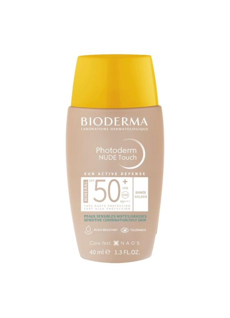 Bioderma Photoderm Nude Touch Mineral Dorè SPF50+ 40ml