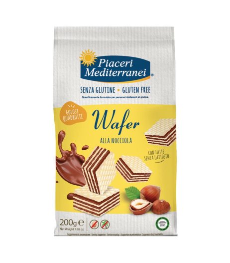 PIACERI MED.Wafer Nocciola200g