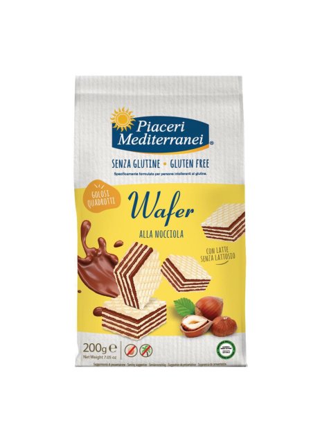 PIACERI MED.Wafer Nocciola200g