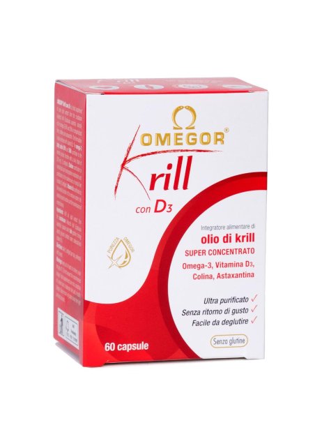 OMEGOR KRILL D3 60CPS