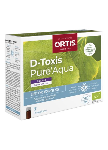 D-TOXIS PUREAQUA LAMPONE BIO