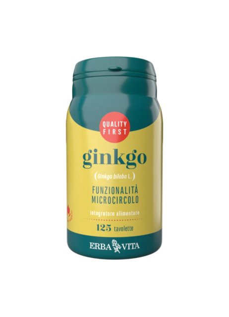 Ginkgo 125 tavolette - Integratore per il Microcircolo