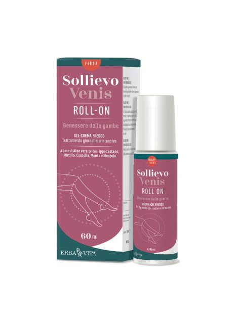 SOLLIEVO VENIS ROLL ON 60ML EBV