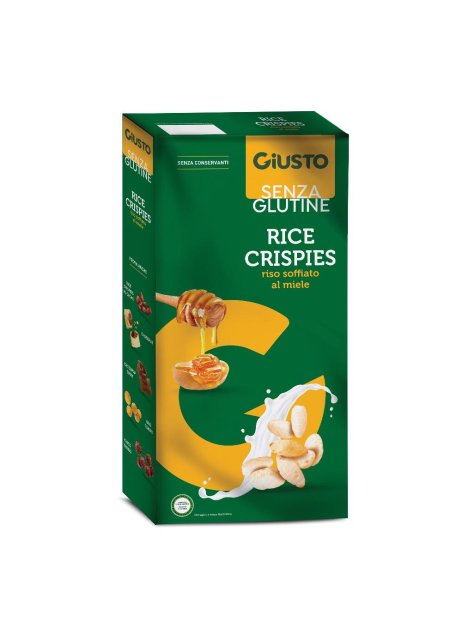 GIUSTO S/G RICE CRISPIES 250G