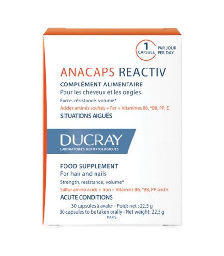 ANACAPS REACTIV CAPELLI 30CPS