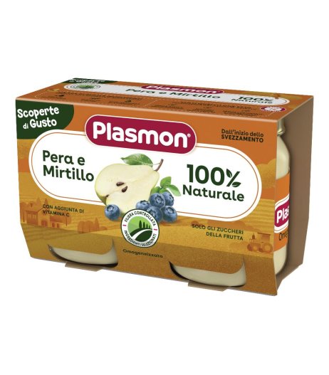 OMO PL.Pera/Mirtillo 2x104g