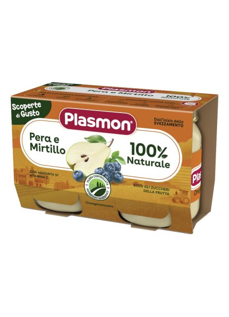 OMO PL.Pera/Mirtillo 2x104g