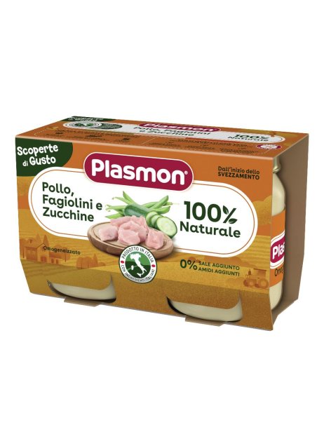 PLASMON OMOG POLLO FAGIOLIN2PZ