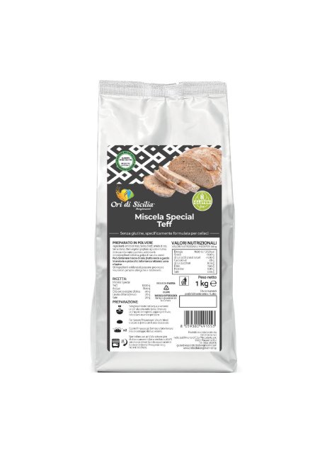 ORI DI SICILIA Mix Teff 1Kg