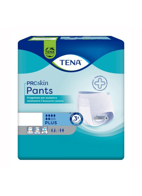 TENA PANTS Plus Pann.XS 14pz