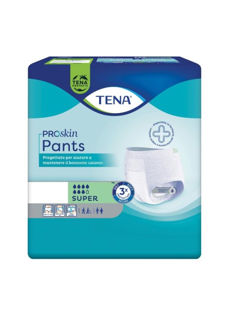 TENA PANTS SUPER L 10PZ