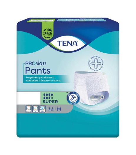 TENA PANTS SUPER XL 12PZ