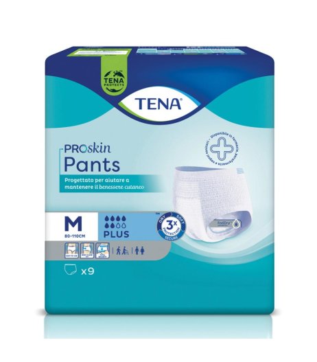 TENA PANTS PLUS M 9PZ