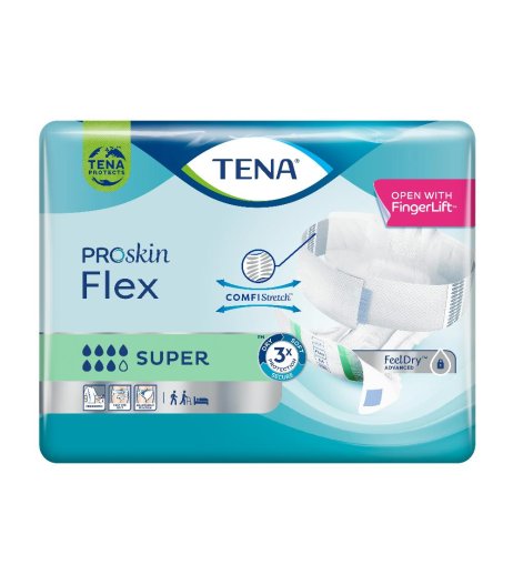 TENA FLEX Sup.Pann.Cint.S 30pz