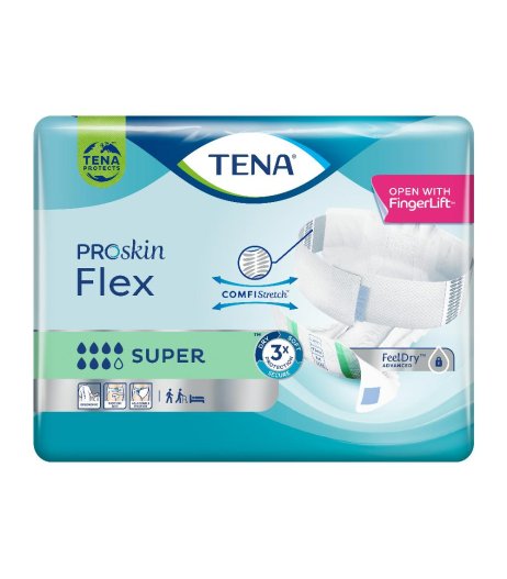 TENA FLEX Sup.Pann.Cint.L 30pz