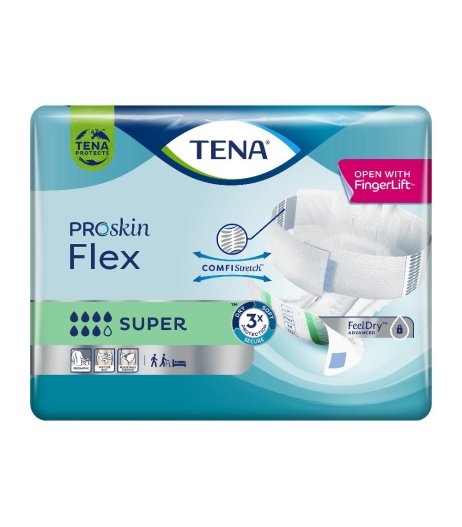 TENA FLEX Sup.Pann.Cint.XL 30p