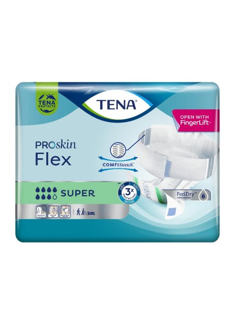 TENA FLEX Sup.Pann.Cint.XL 30p