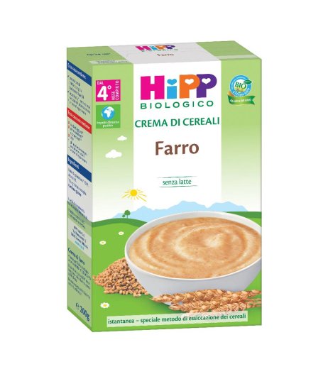 HIPP BIO CREMA CEREALI FARRO