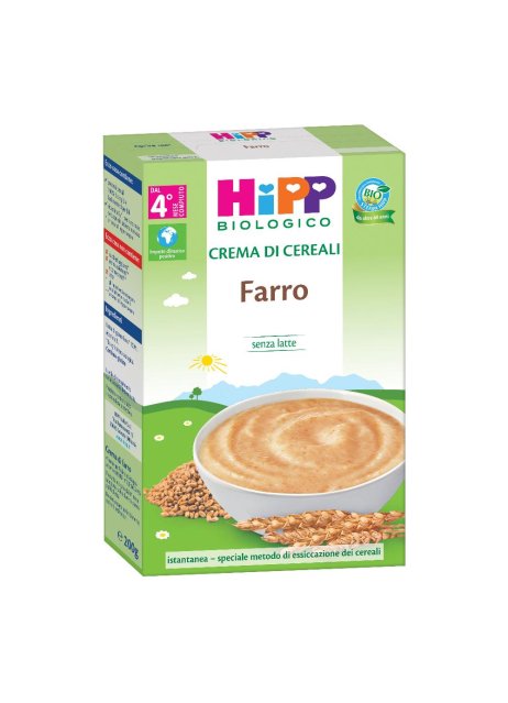 HIPP BIO CREMA CEREALI FARRO