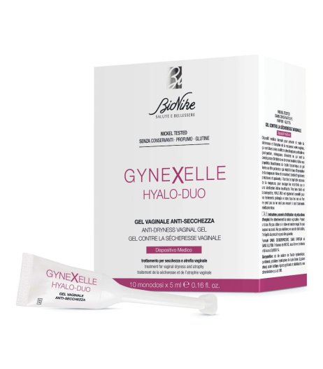 GYNEXELLE HYALO-DUO GEL 10PZ