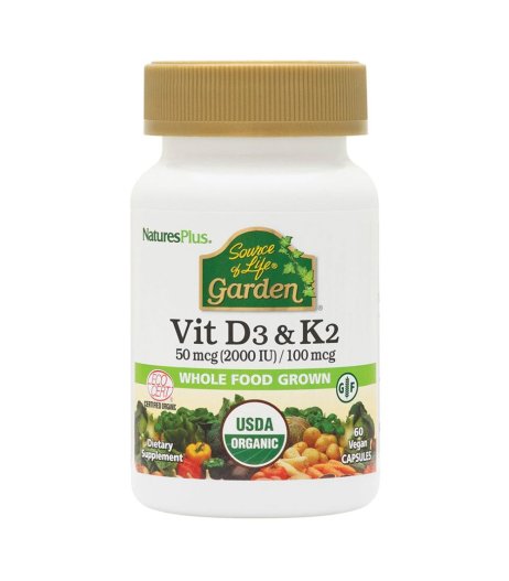 VITAMINA D3&K2 50mcg 60Cps