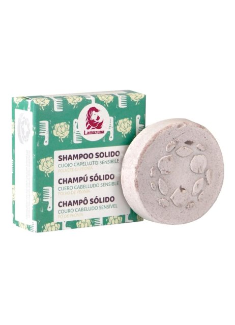 LAMAZUNA SHAMPOO SOLIDO PEONIA