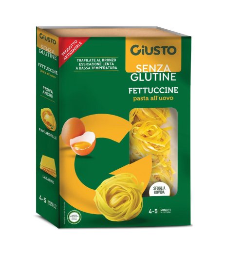 GIUSTO S/G FETTUCCINE UOVO250G