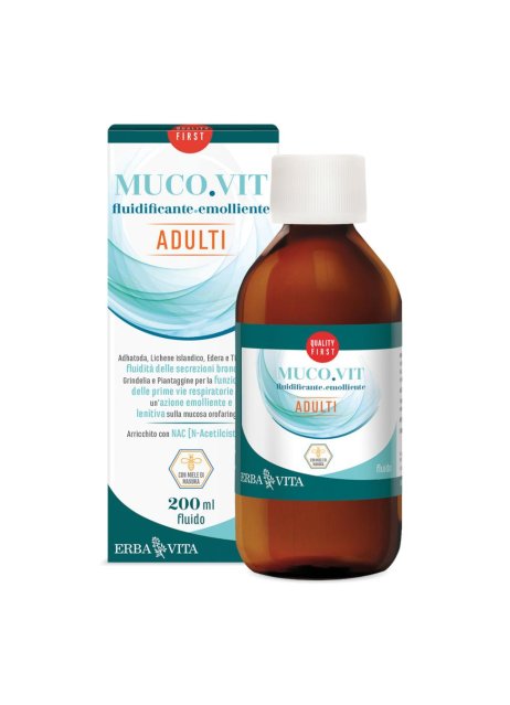 MUCOVIT Fluido Adulti 200ml