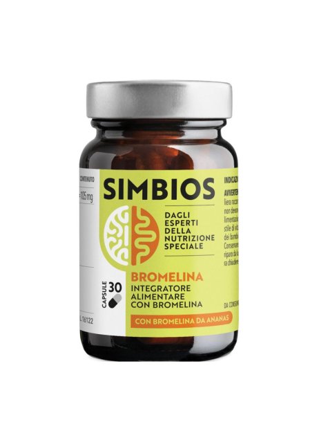 SIMBIOS BROMELINA 30 Cps