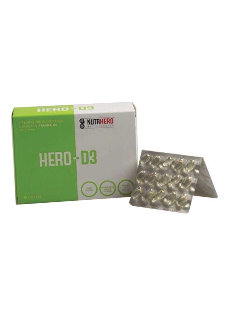 HERO D3 30 Cps SoftGel