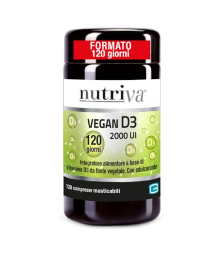 NUTRIVA VEGAN D3 120CPR CABASSI