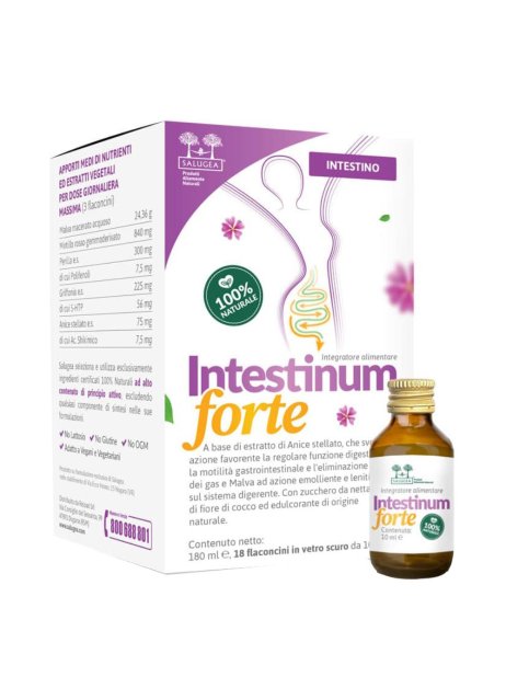 Intestinum Forte 18 flaconcini - Integratore per l’Intestino