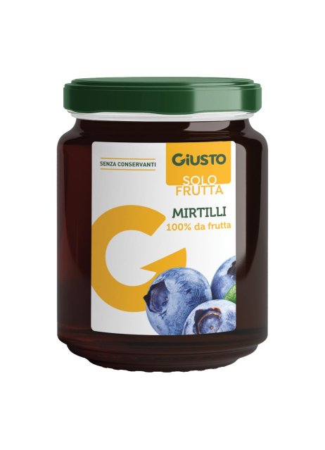 GIUSTO Solo Fruta Mirtillo