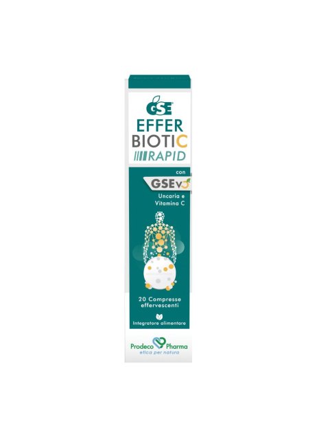 GSE EFFERBIOTIC RAPID 20CPR