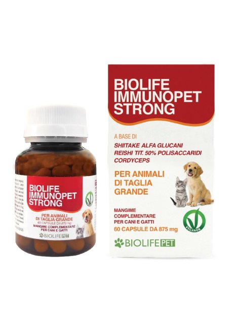 BIOLIFE IMMUNOPET STRONG 60CPS