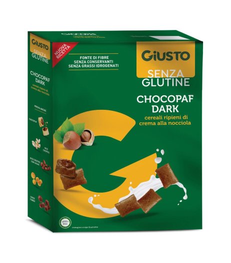 GIUSTO S/G Choco Paff.Dark300g