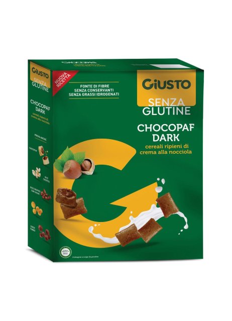 GIUSTO S/G Choco Paff.Dark300g