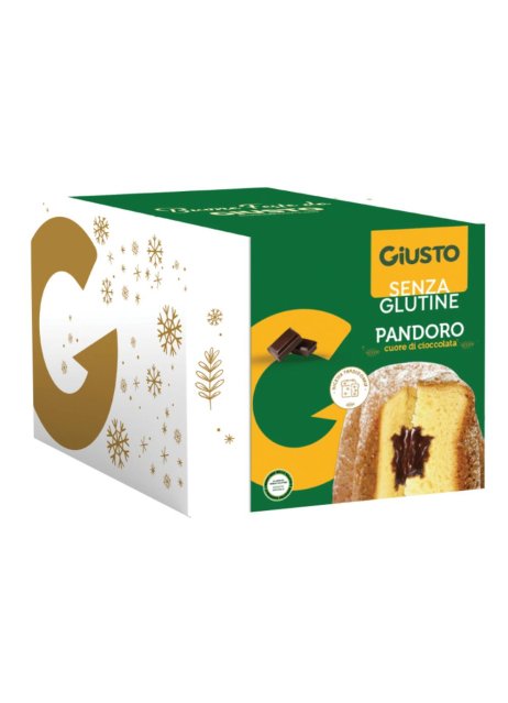 GIUSTO S/G Pandoro Cuore Cacao