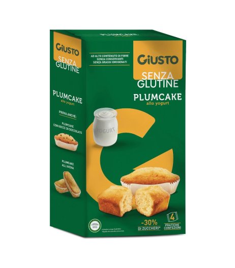 GIUSTO S/G PLUMCAKE YOGURT 160