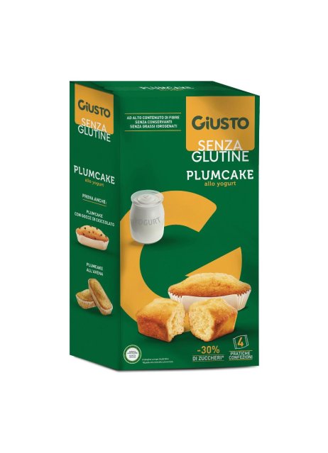 GIUSTO S/G PLUMCAKE YOGURT 160