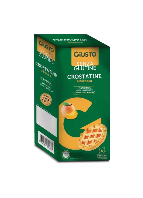 GIUSTO S/G Crost.Albic.4x45g