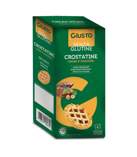 GIUSTO S/G Crost.Cac/Nocc4x45g