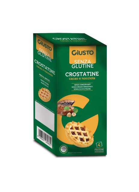 GIUSTO S/G Crost.Cac/Nocc4x45g