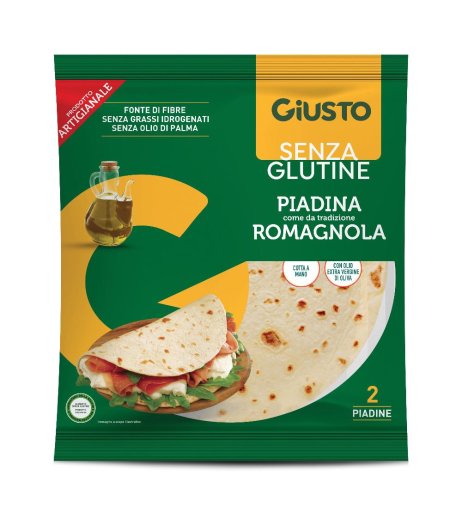 GIUSTO S/G Piadina 220g